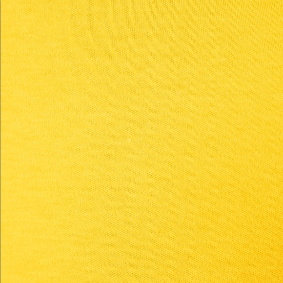 NWT Zara Yellow T-Shirt Deep V-Neck Dress - Picture 8 of 8